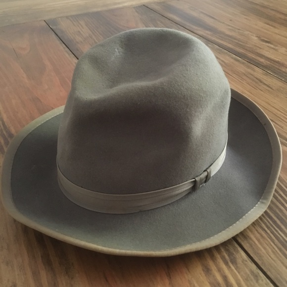 Morfelt Other - Vintage Morfelt 100% Wool Gray Bowler Derby Hat